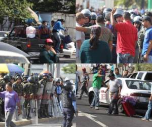 Así viven los transportistas el segundo día del paro nacional que inició el jueves. (Fotos: Juan Salgado / Grupo Opsa)