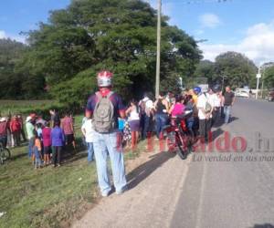 El hombre fue atacado a balazos por hombres que se dieron a la fuga. Foto Juan Flores| EL HERALDO