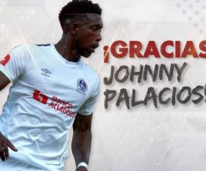 Jhonny Palacios no entró en los planes de Olimpia. Foto: Facebook.