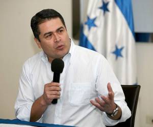 Juan Orlando Hernández.
