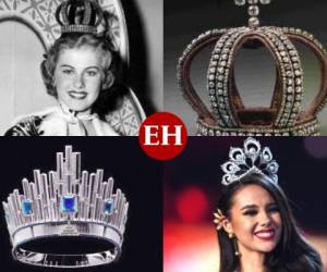 La corona del Miss Universo además de un ornamento de belleza y elegancia, es quizá el símbolo más ansiado por las aspirantes a conseguir el reinado. Aquí cómo ha cambiado esta lujosa pieza con los años.