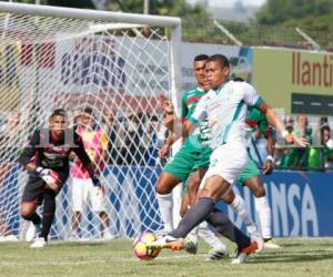 Marathón ante Platense por la jornada 2 del Apertura de la Liga Nacional de Honduras en el Yánkel Rosenthal. (Fotos: Neptalí Romero/ Grupo Opsa)
