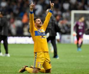 Gignac llegó a México a sólo a jugar y a disfrutar de una nueva etapa en su carrera. 'Firmé con los Tigres porque tuve buenas sensaciones', dijo el delantero en una entrevista y compartió que a nivel personal 'quería un cambio en mi vida'. (AFP)