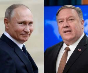 Mike Pompeo se reunirá con el presidente de Rusia, Vladimir Putin. Foto: AFP