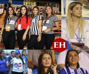 Estas hermosas mujeres decidieron darse cita la noche de este jueves en el Estadio Nacional de Tegucigalpa para disfrutar del partido amistoso entre la H y los boricuas. Con su belleza robaron suspiros... (Fotos: Ronal Aceituno / David Romero / Alex Pérez)