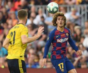 Griezmann llegó al FC Barcelona en medio de la polémica. (Foto: AP)