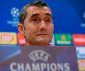 Ernesto Valverde, entrenador del FC Barcelona. (AFP)