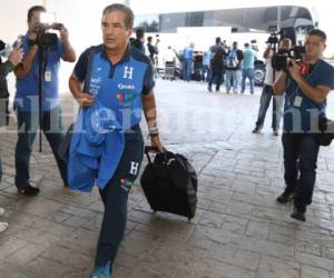 Jorge Luis Pinto, seleccionador de Honduras. (Fotos: Delmer Martínez / Grupo Opsa)