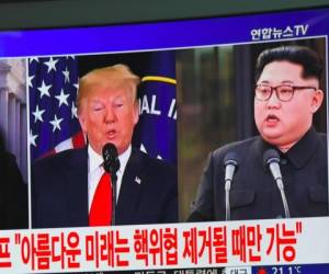 En su declaración del viernes, el primer viceministro de Relaciones Exteriores Kim afirmó que el líder norcoreano se había estado preparando para la reunión. Foto: AFP