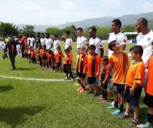 Olimpia se midió contra el local El Carmen. Foto Grupo OPSA