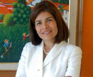Doña Hilda Hernández, hermana del presidente hondureño Juan Orlando Hernández.