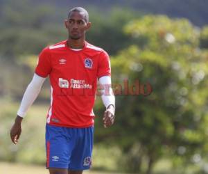 Jerry Bengtson está retomando confianza con el Olimpia, luego de sus dos goles ante el Juticalpa. Foto: El Heraldo