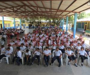 El sistema educativo de Comayagua no ha presentado baja en su matrícula educativa.