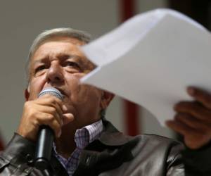 López Obrador, a sus 64 años, ganó la presidencia en su tercera candidatura. Foto: AP