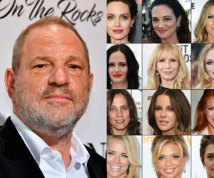 Algunas de las famosas llegaron a acuerdos con el conocido productor de Hollywood, Harvey Weinstein, quien está acusado de abusar sexualmente de varias actrices, reporteras, modelos, asistentes, empleadas. Fotos: AFP