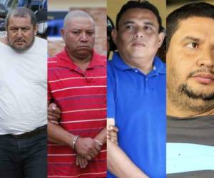 Carlos Emilio Arita, José Raúl Amaya, Wilmer Alonso Carranza y José Inocente Valle Valle, son algunos de los extraditados a los Estados Unidos acusados de narcotráfico.