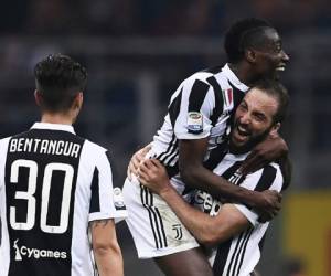 Gonzalo Higuaín uno de los referentes de la Juventus en la actual temporada. Foto:AFP