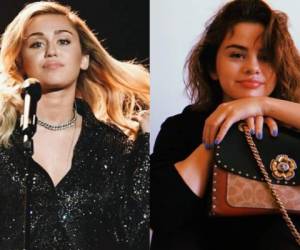 Miley Cyrus y Selena Gómez son exestrellas de Disney Channel. Fotos: Instagram