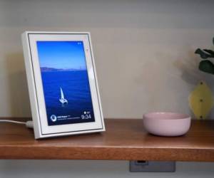 El producto de Facebook, Portal Plus, en exhibición durante un evento de medios celebrado en San Francisco, California, el 17 de septiembre de 2019.