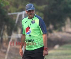 Diego Vazquez, entrenador de Motagua. Foto: El Heraldo