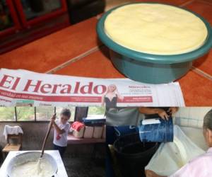 Pespire es conocido por producir el mejor quesillo de la zona sur de Honduras. Foto: Eduard Rodríguez/ EL HERALDO