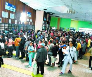 El Hospital Escuela Universitario dejó de cobrar el incremento que aplicó en 2017. Foto: EL HERALDO