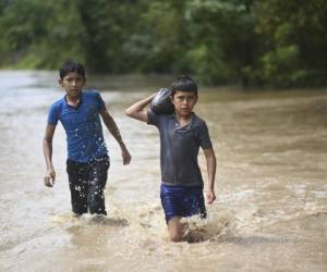 En el vecino estado de Chiapas, la semana pasada se reportó la muerte de al menos 20 personas por las lluvias e inundaciones. Foto: Agencia AFP.