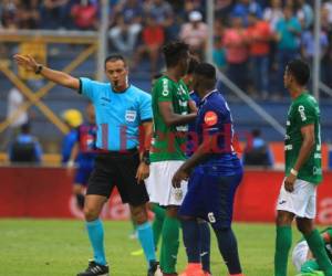 Motagua y Marathón empataron 1-1 en el duelo de ida en el estadio Nacional de Tegucigalpa. (Foto: Ronal Aceituno / Grupo Opsa)