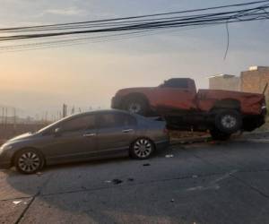 Un verdadero caos despertó esta mañana a los habitantes de la colonia Cerro Grande.