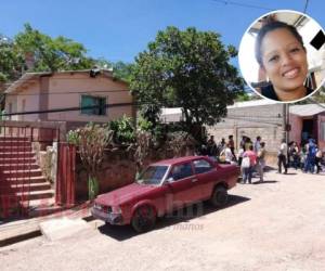 El responsable del crimen llegó hasta la vivienda de la universitaria, en la colonia Los Pinos, donde le disparó en reiteradas ocasiones. Foto: Estalin Irías/EL HERALDO.