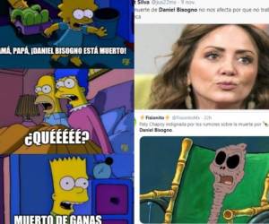 Los memes sobre la falsa muerte de Daniel Bisogno inundaron las redes sociales. Muchos dejaron fluir su creatividad y hasta Andrea Legarreta salió envuelta en las burlas.