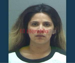 La fotografía de Reina Elizabeth Flores Ramos (27) tras ser detenida en Estados Unidos.