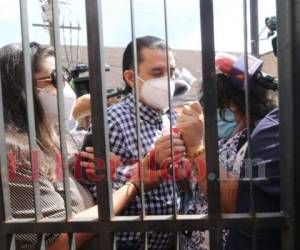 Marco Bográn se encuentra guardando prisión desde el lunes, mientras se le sigue un proceso por esta y otras irregularidades durante su gestión frente a Invest-H. Foto: Estalin Irías/ EL HERALDO.