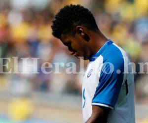 Anthony El Choco Lozano fue el artífice del primer gol de la Bicolor en su último partido de los Juegos Olímpicos de Río 2016 ante Nigeria, foto: Juan Salgado/El Heraldo.