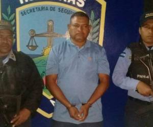 Jesús Meza Martínez fue aprehendido por agentes de la Policía Nacional.