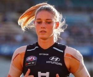 Tayla Harris, una deportistas australiana, compartió la imagen en sus redes sociales. Foto: Instagram