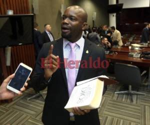 Osman Chávez, exseleccionado de Honduras y actual diputado en el Congreso Nacional. (Fotos: Marvin Salgado / EL HERALDO)