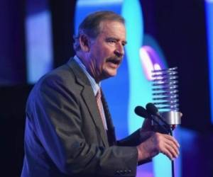 'Hago directamente responsable de la seguridad de mi Persona, de mi Familia y de mis Bienes al presidente Andrés Manuel López Obrador', dijo Vicente Fox sin dar más detalles. Foto: AFP