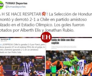 Unos destacaron a Honduras y otros lo tomaron como sorpresa: así fue la reacción de la prensa internacional tras la victoria ante Chile