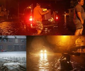 El Huracán Florence a traído consigo firmes vientos y lluvias que ya han provocado inundaciones en Carolina del Norte y Carolina del Sur. Fotos: AFP