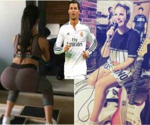 Georgina Rodríguez, novia de Cristiano Ronaldo y Katia Aveiro, hermana del crack portugués. (Fotos: Instagram)