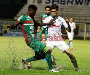 Juticalpa vs Marathón en el estadio Juan Ramón Brevé Vargas por la jornada 13 del Apertura 2017-18 de la Liga Nacional. (Fotos: Ronal Aceituno / Grupo Opsa)