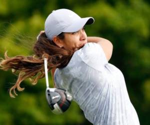 El comisionado de la LPGA, Mike Whan se le presentó a la novata de 21 años en una práctica en Hazeltine y le confesó que “nunca oí hablar más de una jugadora que de ti”. Foto: AP.