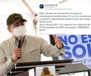 Hernández destacó que su administración logró 'una reducción del 95.4%'.