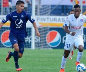 Los clásicos entre Motagua y Olimpia siempre nos dejan hermosos goles que quedan para la historia. (Foto: Deportes El Heraldo / Noticias de Honduras / El Heraldo Honduras)