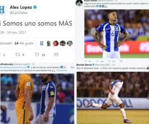 Las redes sociales de los jugadores de Honduras han estado muy activas en las últimas horas.