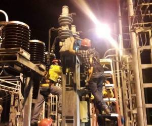 Las cuadrillas de la Empresa Energía Honduras ejecutarán trabajos de mantenimiento.