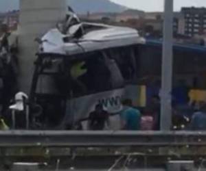 Ya se ha abierto una investigación sobre las causas del accidente. Foto cortesía Twitter