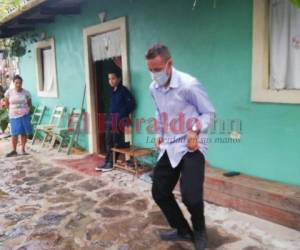 El joven aseguró que seguirá bailando porque esa ha sido su pasión desde que tenía 4 años. Foto: Estalin Irías/EL HERALDO