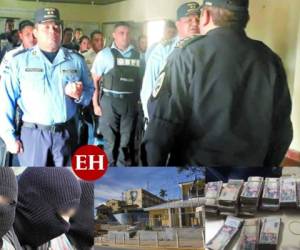 Junto a dos policías más el subcomisionado robó un millón 250 mil lempiras a una ciudadana extranjera radicada en Gracias, Lempira. Así fue como sucedieron los hechos. Fotos ilustrativas.